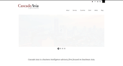 Desktop Screenshot of cascadeasia.com
